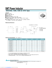 Delta Electronics HAU1342 Specifications