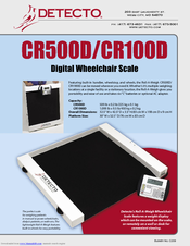 Detecto CR-1000D Specifications