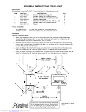 Detecto PL400 Assembling Instructions