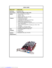 Diablotek V5500-P256 Specifications