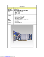 Diablotek V6200-128P Specification