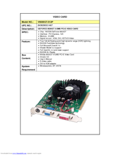 Diablotek V8500GT-512P Specifications