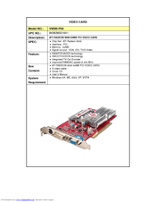 Diablotek V9000-P64 Specification