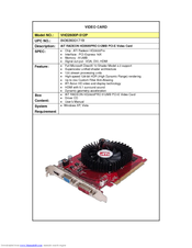 Diablotek VHD2600P-512P Specifications