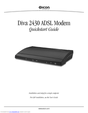 Eicon Networks Diva 2430 Quick Start Manual