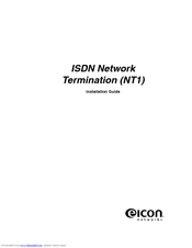 Eicon Networks ISDN NT1 Unit Installation Manual
