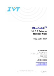 IVT Flybook V2 Release Note