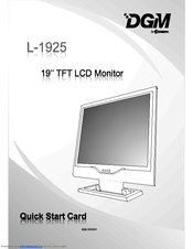 Digimate L-1925 Quick Start Card