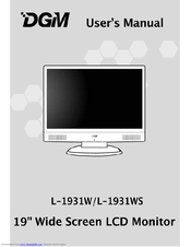 Digimate L-1931WS User Manual