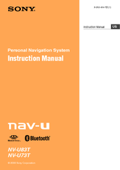 Sony NV-U83T Firmware version 3.02 Instruction Manual