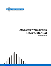 Digital Voice Systems AMBE-2000 User Manual