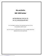 Disc Makers Elite4 Network Manual
