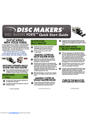Disc Makers Forte Quick Start Manual