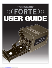 Disc Makers Forte User Manual