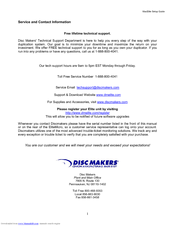 Disc Makers MacElite 2 Setup Manual