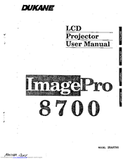Dukane ImagePro 8700 User Manual