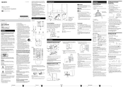 Sony HCD-CX4iP Operating Instructions