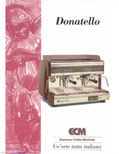 Ecm donatello Brochure & Specs