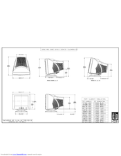 Elo TouchSystems 1525C Series Dimensions