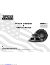 Earthquake Thermo-rX-12-8 Installation & Reference Manual