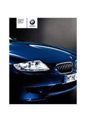 BMW 2007 Z4 Supplemental Owner's Manual