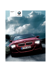 BMW 2007 M6 Owner's Manual