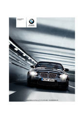 BMW 2008 M3 Owner's Manual