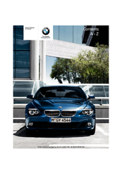 BMW 2009 6 Series Owner's Manual