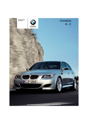 BMW 2010 M5 Owner's Manual