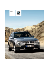BMW 2010 X3 xDrive 28i Owner's Manual