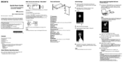 Sony Walkman NWZ-Z1040 Quick Start Manual