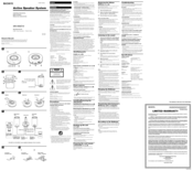 Sony SRS-NWZ10 Operating Instructions