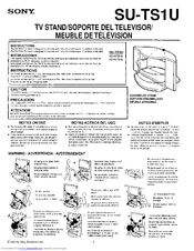 Sony SU-TS1U Instructions Manual