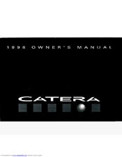 Cadillac 1998 Catera Owner's Manual