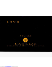 Cadillac 1998 Seville Owner's Manual