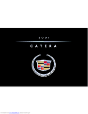 Cadillac 2001 Catera Owner's Manual