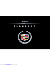 Cadillac 2001 Eldorado Owner's Manual