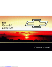 Chevrolet 1995 Cavalier Owner's Manual