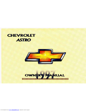 Chevrolet 1997 Astro Owner's Manual