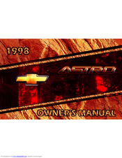Chevrolet 1998 Astro Owner's Manual