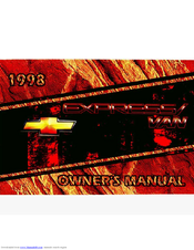 Chevrolet 1998 Express Van Owner's Manual