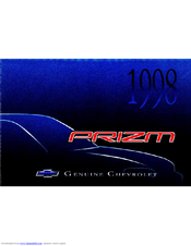 Chevrolet 1998 Prizm Owner's Manual
