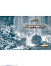 Chevrolet 2001 Astro Owner's Manual