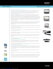 Sony Vaio VPCJ113FX/B Specifications