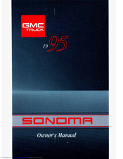 GMC 1995 Sonoma Owner's Manual