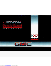 GMC 1997 Jimmy Owner's Manual