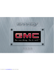 GMC 2000 Envoy Owner's Manual