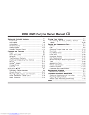 GMC 2007 Canyon Owner's Manual