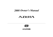Hyundai 2008 Azera Owner's Manual
