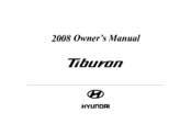 Hyundai 2008 Tiburon Owner's Manual